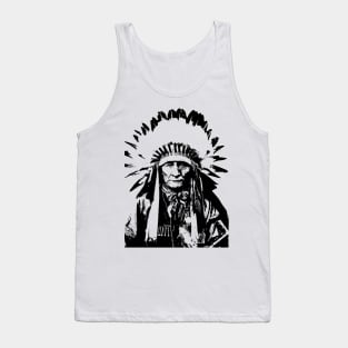 CHIEF IN WAR BONNET Tank Top